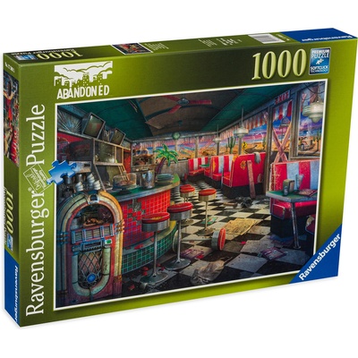 Ravensburger Пъзел Ravensburger от 1000 части - Разпадаща се закусвалня (17509)