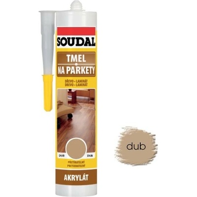 Soudal Tmel na parkety 280 ml svetlo sivá
