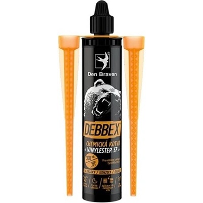 DEN BRAVEN Chemická kotva VINYLESTER 300ml šedá – Hledejceny.cz