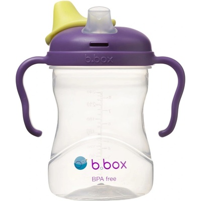 b.box hrneček s pítkem fialový 240 ml