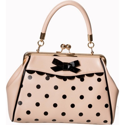 Banned retro kabelka Crazy Little Thing black/nude