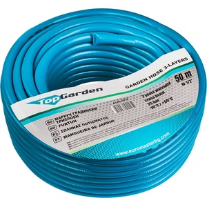 TopGarden Маркуч градински трислоен 1/2" 50m TG