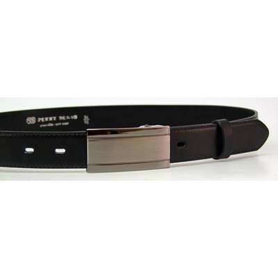 Penny Belts pánský kožený opasek 30-020-6PS-60 černý