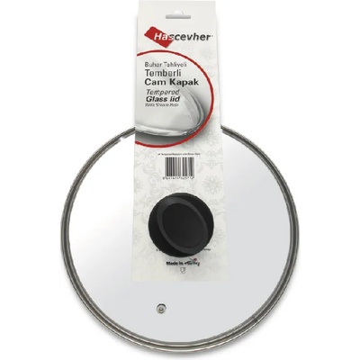 Haschever HR-Стъклен капак Ø26cm (4004.026/DDMCKK0026003) (8992) (018992)