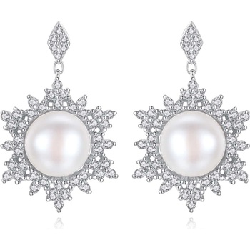 Silenti Jewelry Сребърни обеци "Просперитет