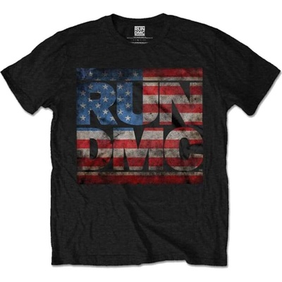 Run DMC Americana Logo Black L Риза (<![CDATA[RDMCTS05MB03]]>)