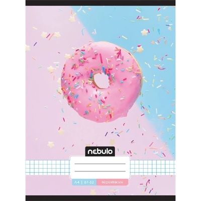 Nebulo L-Design A4 87-32 карирана тетрадка с телбод NR-LD-A4 (NR-LD-A4)
