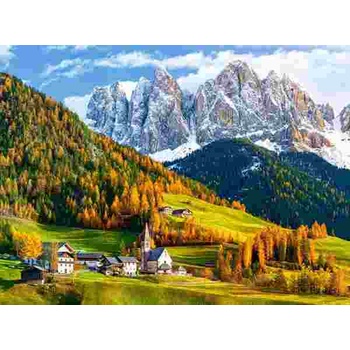 Castorland - Puzzle Church of St. Magdalena, Dolomites - 2 000 piese