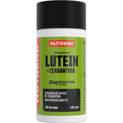 Nutrend Lutein + Zeaxanthin, 100 Capsules