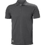 Helly Hansen clasic 79167 / Мъжка поло тениска - тъмносива xl (59916767004)