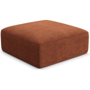 Cosmopolitan Design Теракотена табуретка от рипсено кадифе Campi - Cosmopolitan Design (COS_POUF_266_F1_CAMPI3)