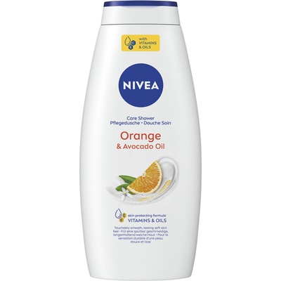 Nivea Care & Orange sprchový gel 750 ml