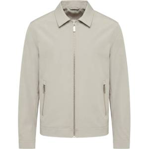 Ombre Clothing Мъжко лекомерно преходно яке тип HARRINGTON с яка - сиво-бежово V2 Ombre Clothing Ombre Clothing | Siv | МЪЖЕ | S