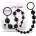 LATETOBED G. Flex Bendable Thai Anal Beads Black