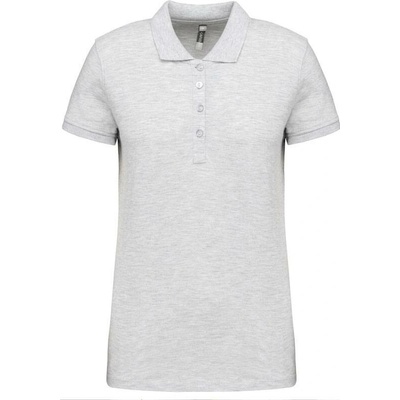 Kariban K255 Dámske piqué polo šedá Ash Heather