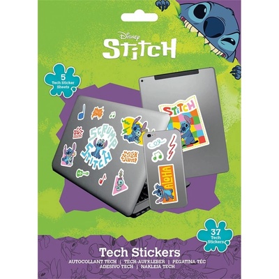 Technické nálepky Lilo & Stitch