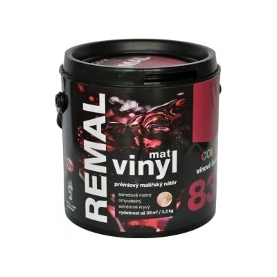 Remal Vinyl Color 3,2 kg vínově červená