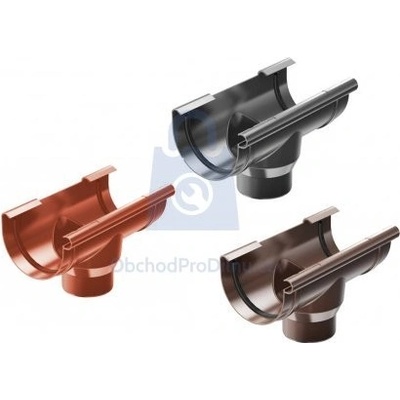 Gutta Aqua Kotlík žlabový plastový 150 / 110 mm cihlově červený