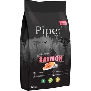Dolina Noteci DOLINA NOTECI Piper Animals Храна за кучета, суха, със сьомга, 12 kg