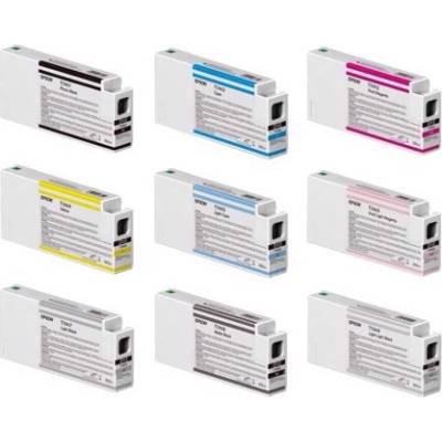 Epsonblaek Пълен комплект мастилници 350 мл за Epson stylus pro 9890