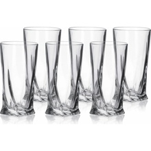Bohemia Crystal Poháre na nealko nápoje a vodu Quadro 2K936 0 99A44 6 x 350 ml