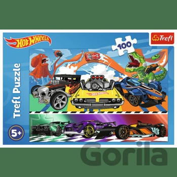 Trefl Urýchlenie áut Hot Wheels 100 dielov