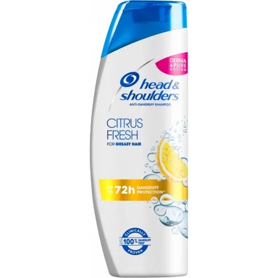 Head & Shoulders Citrus Fresh šampón proti lupinám na mastné vlasy 270ml