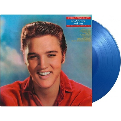 Presley Elvis: For Lp Fans Only - Limited Coloured Blue Vinyl LP