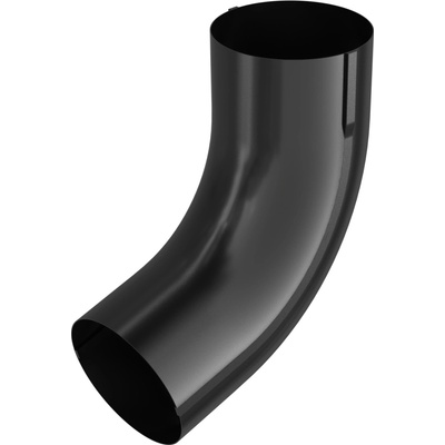 Bryza STAL Koleno na potrubie 90 mm čierne