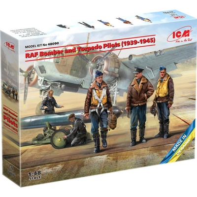 ICM RAF Bomber and Torpedo Pilots 1939-1945 1:48