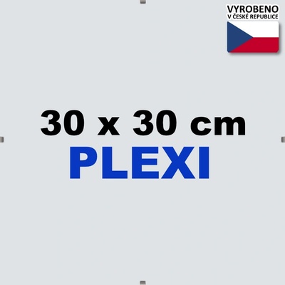 BFHM Rám Euroclip 30x30cm plexisklo