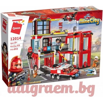 Image 1 of Qman Конструктор qman Пожарна спасителна служба 12014 (q12014)