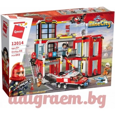 Qman Конструктор qman Пожарна спасителна служба 12014 (q12014)