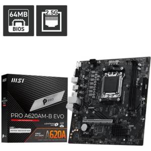 MSI PRO A620AM-B EVO Дънни платки