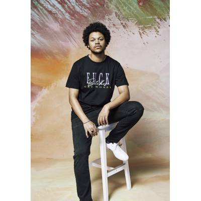 Mister Tee Мъжка тениска Mister Tee FB Get Money в черен цвятUB-MT891-00007 - Черен, размер S