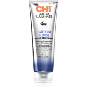 CHI Color Illuminate тониращ балсам за естествена или боядисана коса цвят Platinum Blonde 251ml