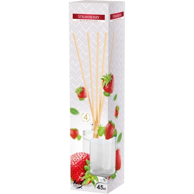 BISPOL Ароматни пръчици Bispol - Ягоди, 45 ml (dz45-73)