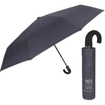 Мъжки автоматичен Open-Close голф чадър Perletti Technology 21730/ 118 cm, Тъмносив