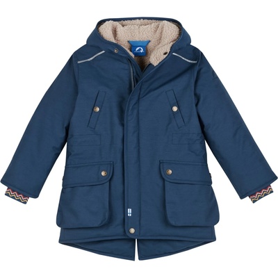 finkid Детско яке парка Finkid Kid's Tuulikki Baltik Winter jacket - Denim - размер 90/100 (EU) (703-6085-0311)