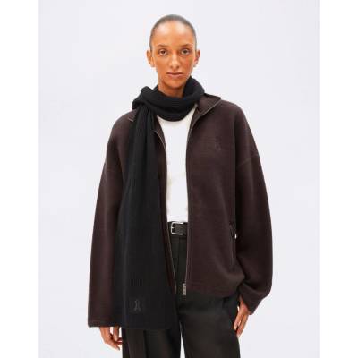 Armedangels Iconic Å Claasas Cotton Scarf 105 black