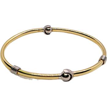 VipGold Златна дамска твърда гривна 7.13 гр (grt021)