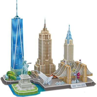 CubicFun 3D puzzle CityLine panorama New York 123 ks