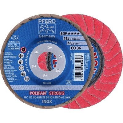 Pferd Tools Vějířovitý brusný kotouč 115 x 22.23 mm 67789015