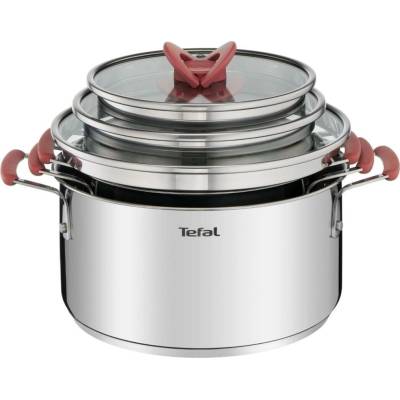 Tefal Sada hrnců Opti'Space nerezová ocel 6 ks G720S674