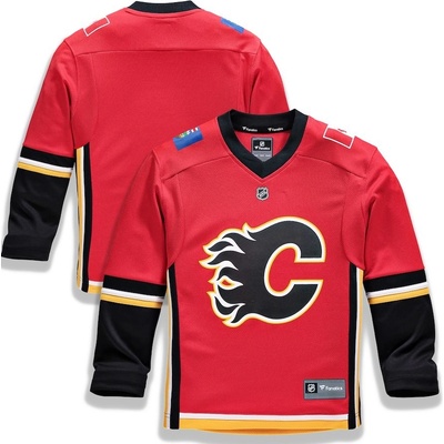 Fanatics Branded Detský Dres Calgary Flames Replica Home Jersey