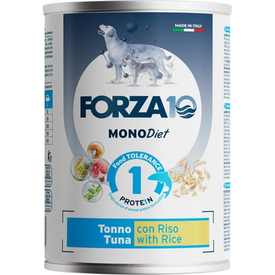Forza10 Diet Paté tuňák s rýží 6 x 400 g