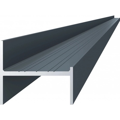 Hliníkový UT profil s povrchovou úpravou antracit RAL7016, 50x44x6000 mm