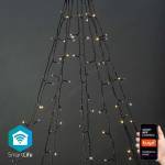 Nedis WIFILXT02W200 - LED Коледна завеса 200xLED/8 функции 10x2м IP65 Wi-Fi Tuya (NE0510)
