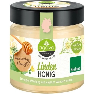 Agava Lipový med z Německa 250 g bio BIO VEGETARIAN