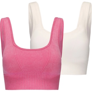 Slazenger Square Neck Bra Womens - Raspberry/Sugar